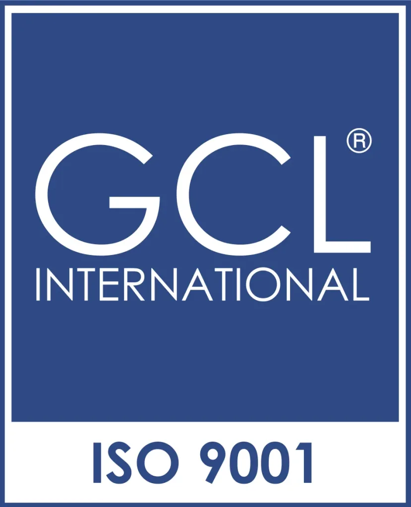 ISO 9001 Quality Management - GCL International Ltd Certificate